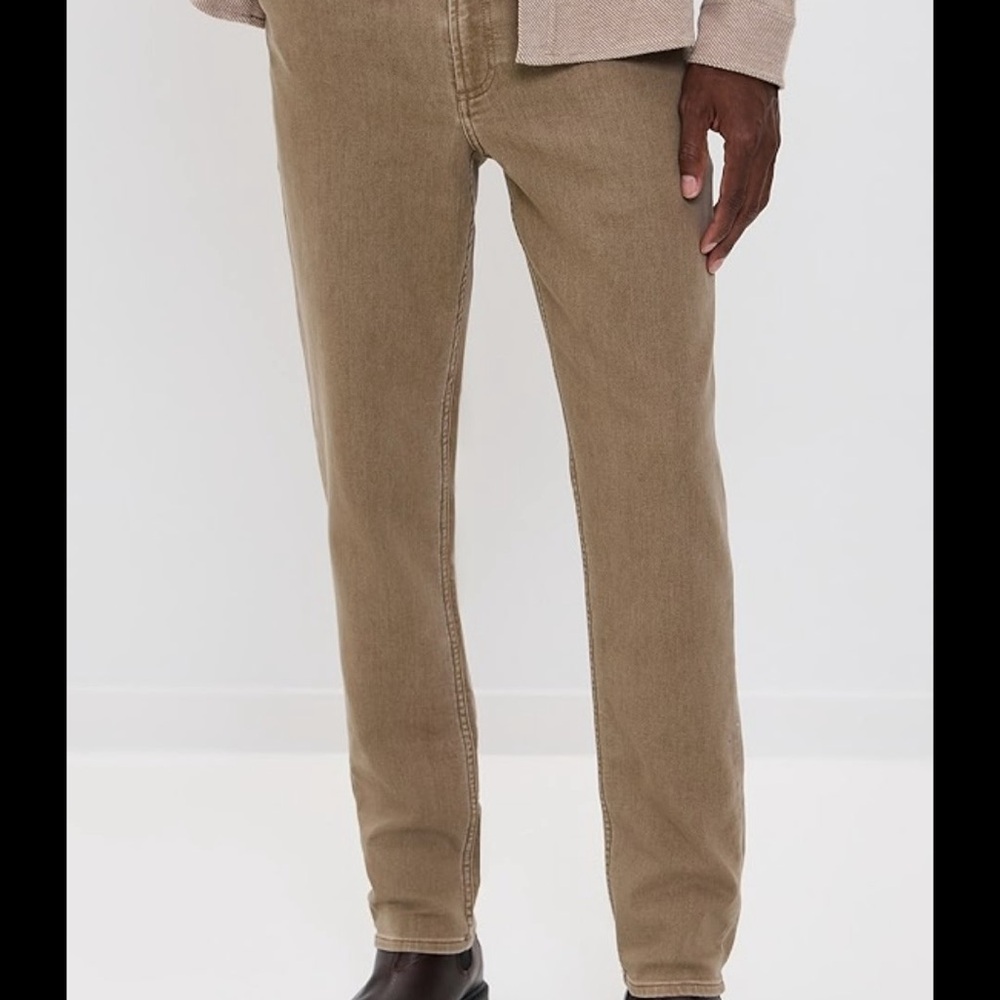 rag & bone Men's Corduroy fit slim Pants in Tan